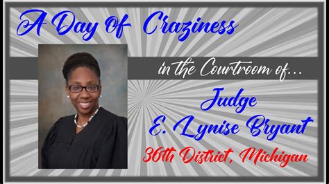 judge bryant michigan|Judge E. Lynise Bryant .